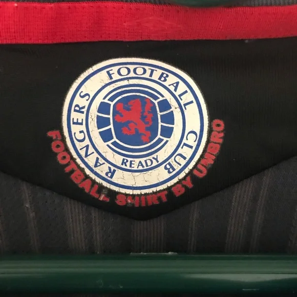 EUC RARE Umbro Glasgow Rangers Away Kit - Picture 4 of 6